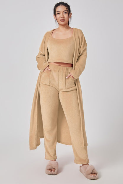Soft & Fluffy Luxe 3-Piece Loungewear Set
