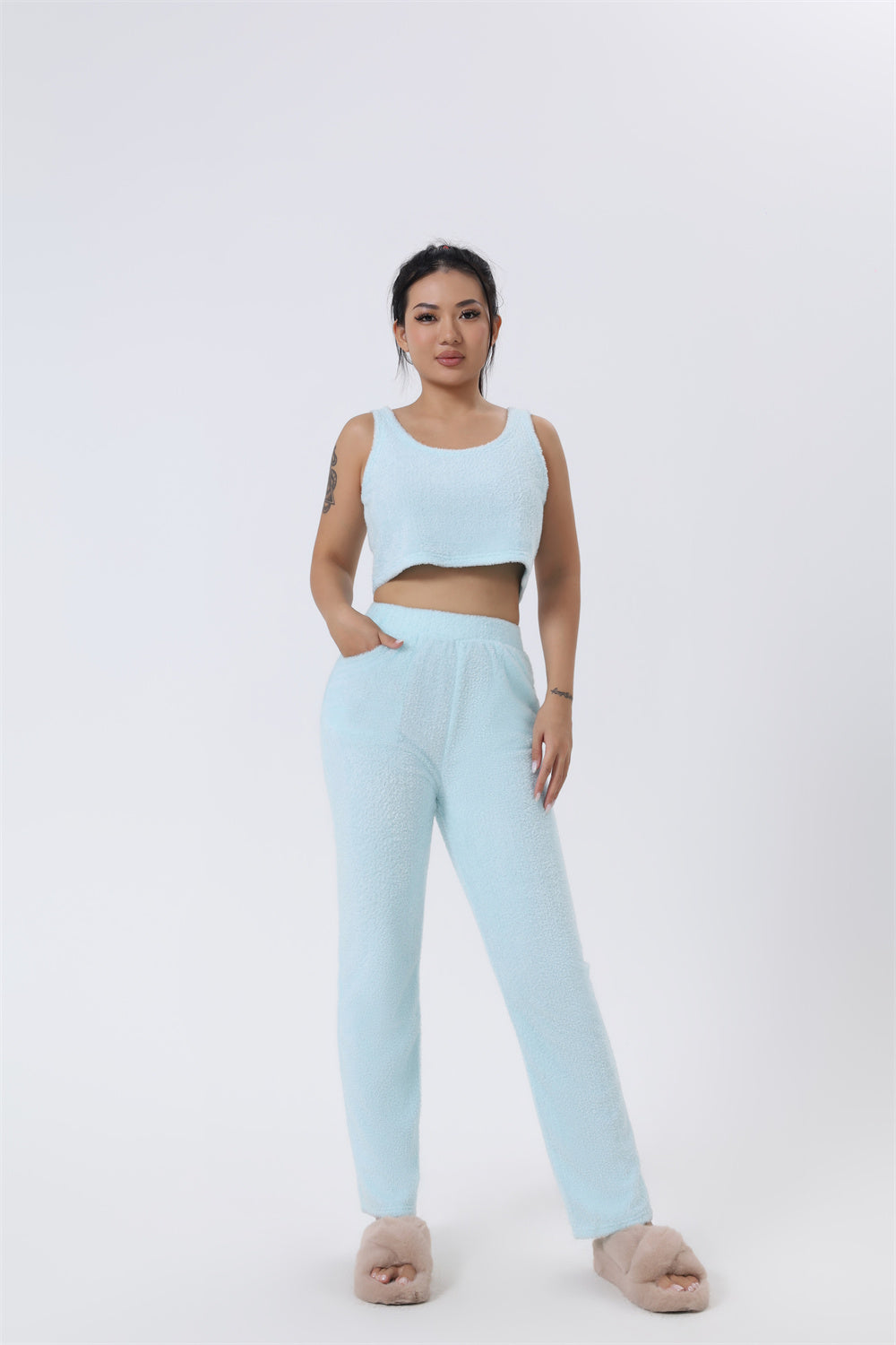 Soft & Fluffy Luxe 3-Piece Loungewear Set