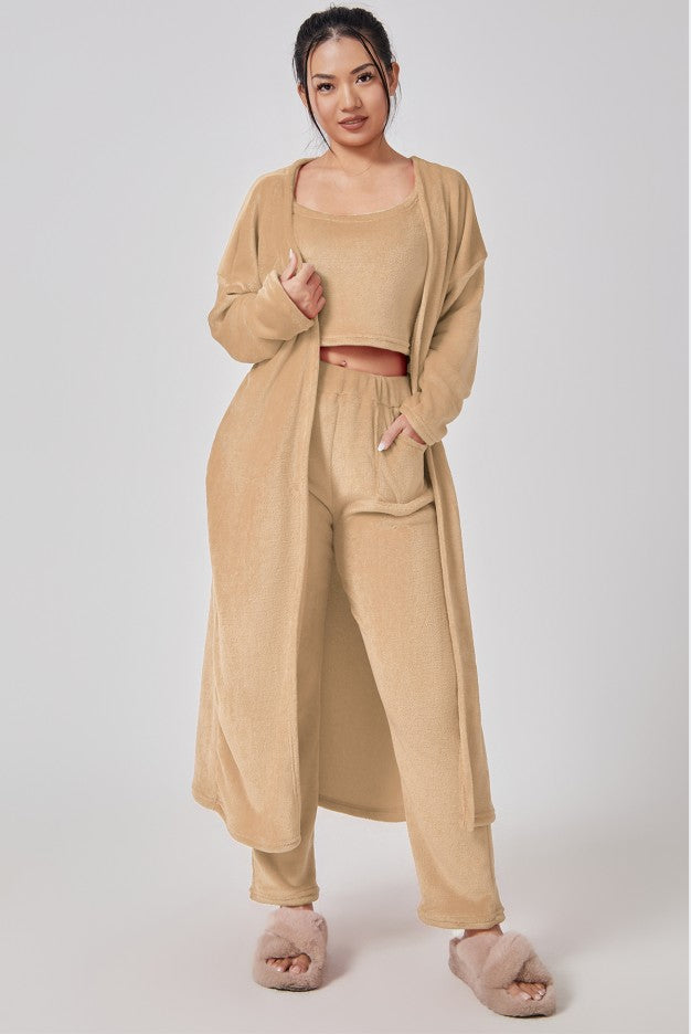 Soft & Fluffy Luxe 3-Piece Loungewear Set