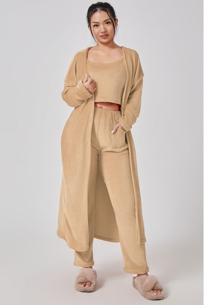 Soft & Fluffy Luxe 3-Piece Loungewear Set